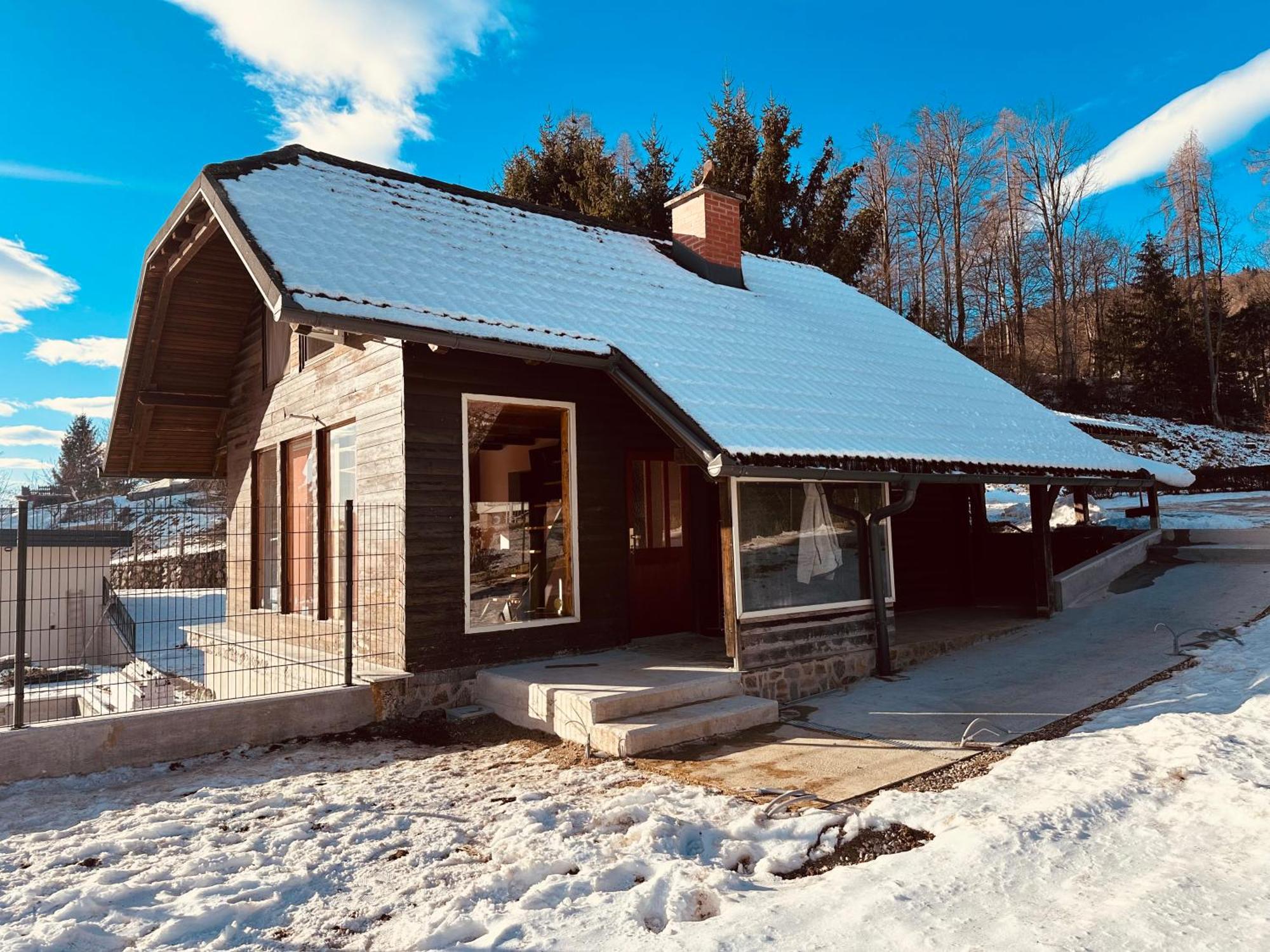 Chalet Pjagodic Cerklje na Gorenjskem Exteriör bild