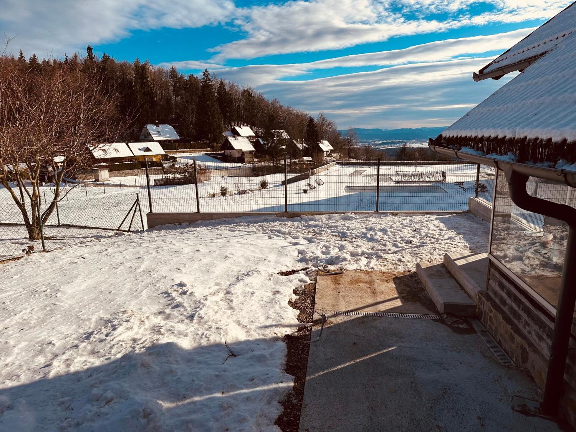 Chalet Pjagodic Cerklje na Gorenjskem Exteriör bild